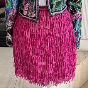 Fringe skirt